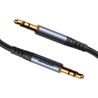 Stereofonní audio kabel Joyroom AUX 3,5 mm mini jack 2 m černý (SY-A08)