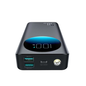 Powerbanka Joyroom JR-PBF02 30W 20000mAh + USB-A - USB-C kabel 0,25m - černá