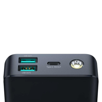 Powerbanka Joyroom JR-PBF03 30W 30000mAh + USB-A - USB-C kabel 0,25m - černý