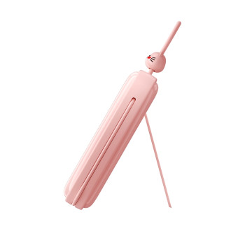 Powerbanka Joyroom JR-L008 Plus Cutie Series 22,5W 20000mAh se stojánkem + USB-A - USB-C kabel - růžový