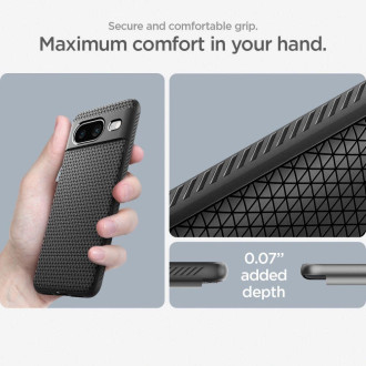 Spigen LIQUID AIR GOOGLE PIXEL 8 MATTE BLACK