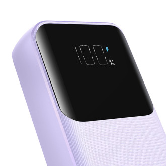 Mini powerbanka s vestavěnými kabely Joyroom JR-PBC07 20000mAh 30W - fialová