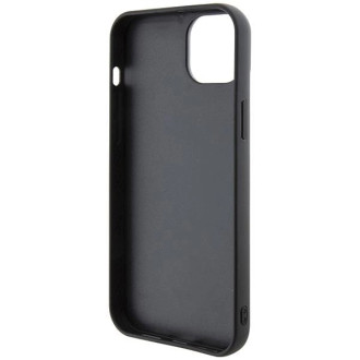 Ferrari FEHCP15MRDUK iPhone 15 Plus 6,7" černo/černé pevné pouzdro prošívané kovové logo