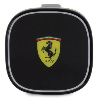 Ferrari pěkné. indukce FECHMGLK 15W pro mřížku černá/černá 2023 Collection MagSafe