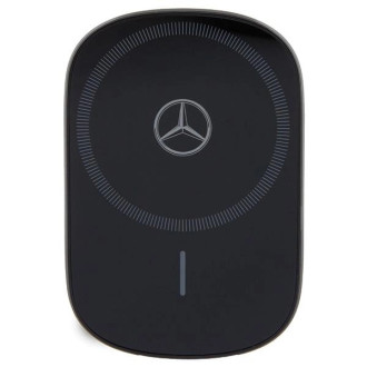 Mercedes MEWCCGSLK 15W indukční držák pro větrací otvor/sklo černá/černá Silver Stars MagSafe