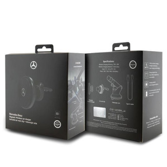 Mercedes MEMWCCK magnetický držák na mřížku/okno černá/černá Silver Stars MagSafe