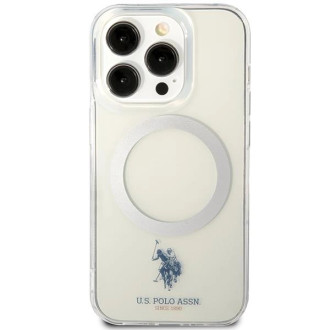 US Polo USHMP15LUCIT iPhone 15 Pro 6,1&quot; průhledná kolekce MagSafe