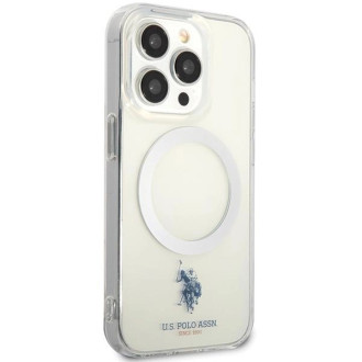 US Polo USHMP15LUCIT iPhone 15 Pro 6,1&quot; průhledná kolekce MagSafe