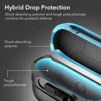 Pouzdro ESR Pulse Halolock s MagSafe pro Apple AirPods Pro 1/2 - černé