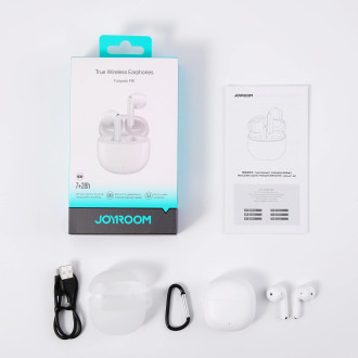 Bezdrátová sluchátka TWS Joyroom Funpods Series JR-FB1 Bluetooth 5.3 – bílá