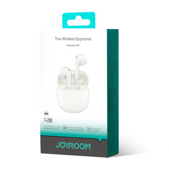 Bezdrátová sluchátka TWS Joyroom Funpods Series JR-FB1 Bluetooth 5.3 – béžová