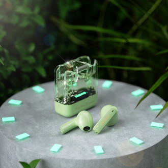 Bezdrátová sluchátka Dudao U18Pro Bluetooth 5.3 TWS - zelená
