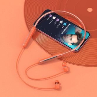 Bezdrátová sluchátka Dudao U5Pro Bluetooth 5.3 - oranžová