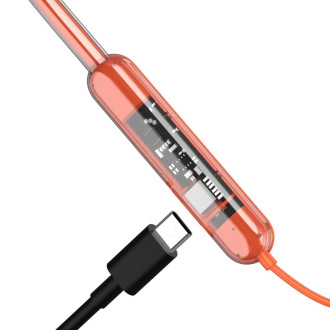 Bezdrátová sluchátka Dudao U5Pro Bluetooth 5.3 - oranžová