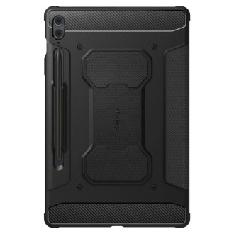 Pouzdro Spigen Rugged Armor Pro pro Samsung Galaxy Tab S9 FE+ 12,4&#39;&#39; X610 / X616B - černé