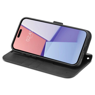 Pouzdro Spigen Wallet S Pro pro iPhone 15 Pro - černé