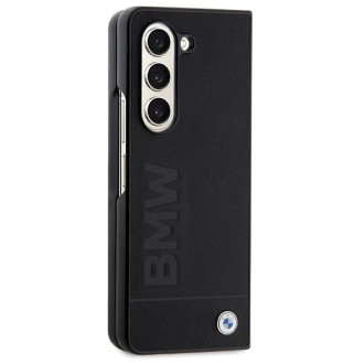 Pouzdro BMW Signature Logo Imprint pro Samsung Galaxy Z Fold 5 - černé