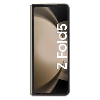 Pouzdro Karl Lagerfeld Saffiano Monogram Ikonik Pin pro Samsung Galaxy Z Fold 5 - černé