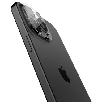 Spigen Optik.tR Camera Protector pro iPhone 14 Pro / Pro Max / 15 Pro / Pro Max - transparentní 2 ks.