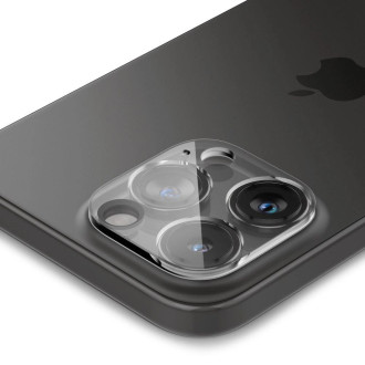 Spigen Optik.tR Camera Protector pro iPhone 14 Pro / Pro Max / 15 Pro / Pro Max - transparentní 2 ks.