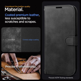 Pouzdro Spigen Wallet S Pro pro iPhone 15 Pro Max - černé
