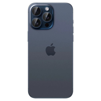 Spigen Optik.tR EZ Fit Camera Protector pro iPhone 14 Pro / Pro Max / 15 Pro / Pro Max - Titanium Blue 2 ks.