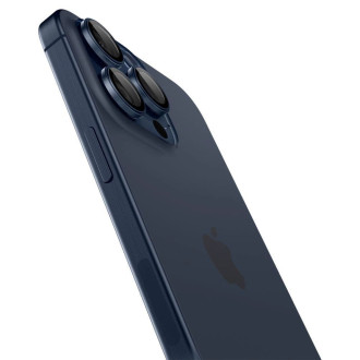 Spigen Optik.tR EZ Fit Camera Protector pro iPhone 14 Pro / Pro Max / 15 Pro / Pro Max - Titanium Blue 2 ks.