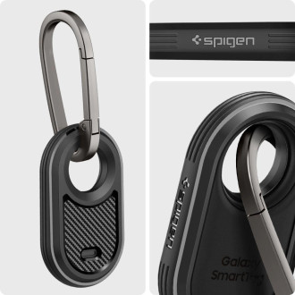 Pouzdro Spigen Rugged Armor pro Samsung Galaxy SmartTag 2 - matně černé