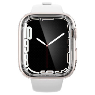 Pouzdro Spigen Ultra Hybrid pro Apple Watch 7 / 8 / 9 (41 mm) - průhledné