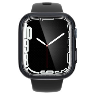 Pouzdro Spigen Ultra Hybrid pro Apple Watch 7 / 8 / 9 (41 mm) - průhledné šedé
