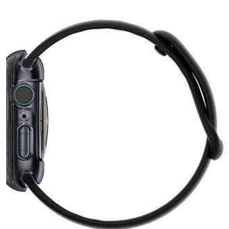 Pouzdro Spigen Ultra Hybrid pro Apple Watch 7 / 8 / 9 (41 mm) - průhledné šedé