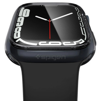 Pouzdro Spigen Ultra Hybrid pro Apple Watch 7 / 8 / 9 (41 mm) - průhledné šedé