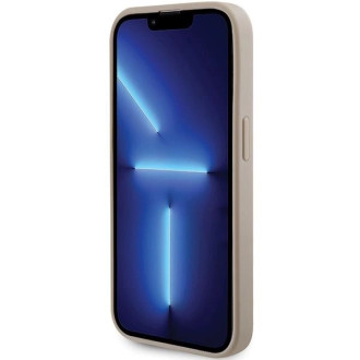 Guess Perforated 4G Glitter pouzdro pro iPhone 15 Pro Max - zlaté