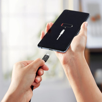 Ugreen US562 USB-C na USB-C PD rychlý nabíjecí kabel 1,5 m černý