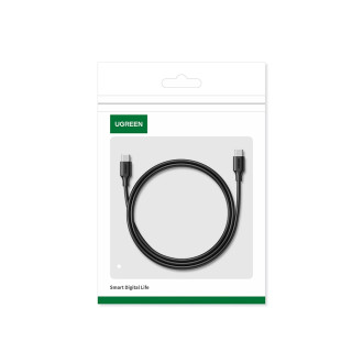 Ugreen US562 USB-C na USB-C PD rychlý nabíjecí kabel 1,5 m černý