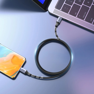 Ugreen US535 USB-C / USB-C PD kabel 240W 5A 1m - šedý