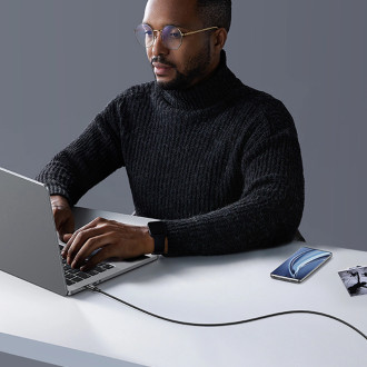 Ugreen US557 USB-C / USB-C PD kabel 100W 1m - černý