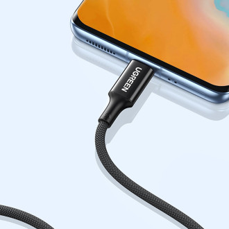 Ugreen US557 USB-C / USB-C PD kabel 100W 1m - černý