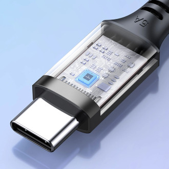 Ugreen US555 100W USB-C / USB-C PD kabel 3 m - šedý
