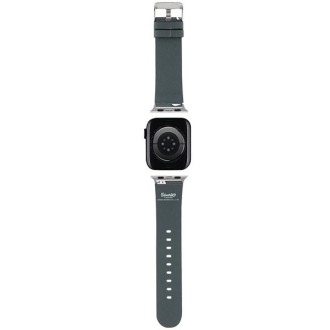 Řemínek Hello Kitty se vzorem hlav a luků pro Apple Watch 38/40/41 mm – černý