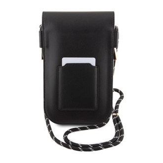 Kožená kabelka Hello Kitty Daydreaming Cord - černá