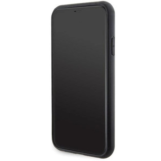 Karl Lagerfeld Gripstand Pouzdro Saffiano Choupette Pins pro iPhone 11 / Xr - černé