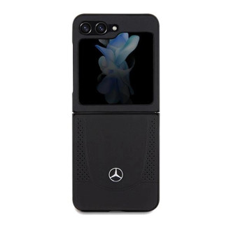 Kožené pouzdro Mercedes Urban pro Samsung Galaxy Z Flip 5 - černé