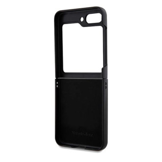 Kožené pouzdro Mercedes Urban pro Samsung Galaxy Z Flip 5 - černé