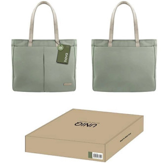 Uniq taška na notebook Hava 16&quot; zelená/laurel green RPET