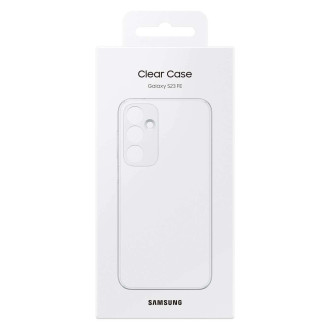Pouzdro Samsung Clear Case EF-QS711CTEGWW pro Samsung Galaxy S23 FE - průhledné