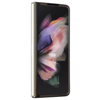Pouzdro Guess Leather 4G Diamond Triangle pro Samsung Galaxy Z Fold 5 - černé