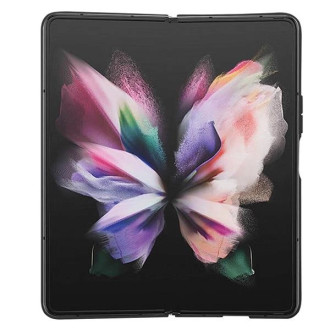 Pouzdro Guess Leather 4G Diamond Triangle pro Samsung Galaxy Z Fold 5 - černé