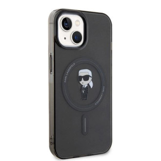 Karl Lagerfeld IML Ikonik MagSafe pouzdro pro iPhone 15 - černé