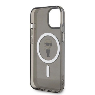 Karl Lagerfeld IML Ikonik MagSafe pouzdro pro iPhone 15 - černé